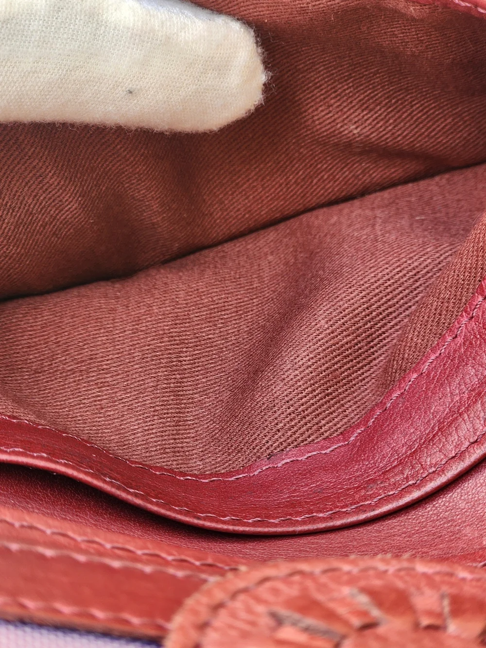 Classic  Leather Wallet - Burgundy
